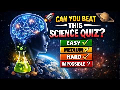 Can You Pass This Science Quiz? 😱 General Knowledge Quiz