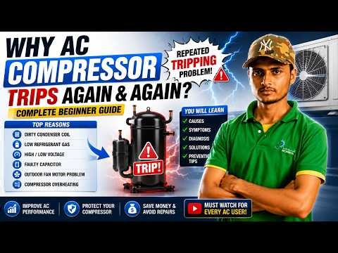 Why AC Compressor Trips Again and Again? | Complete Beginner Guide