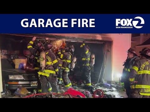 Garage fire scorches Brentwood home, prompts evacuations