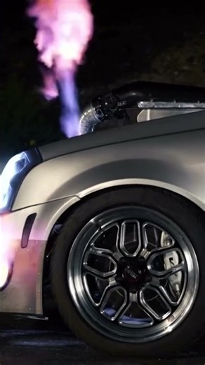 Flame-Spitting Beast: Night Idle & Rev Test