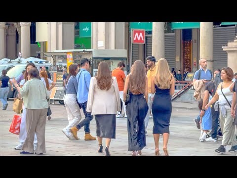 Milan, Italy 🇮🇹- A Milanian 4K HDR Walking Tour 