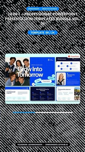 24 in 1 – Professional PowerPoint Presentation Templates Bundle Vol. 06