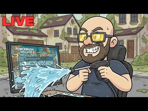 MANGUEIRANDO e RELAXANDO! | PowerWash Simulator 2 [PT-BR]