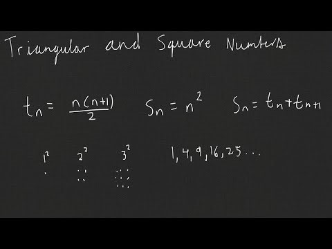 Triangular & Square Numbers Explained: Visual Proofs, Examples, and Special Number Patterns