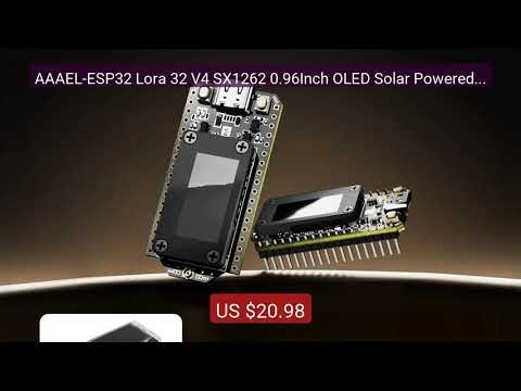 AAAEL-ESP32 Lora 32 V4 SX1262 0.96Inch OLED Solar Powered Dev-Board... — Top Rated 2026 | Buy Now!