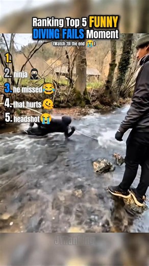 Top 5 Funny Diving Fails 😂 | Worst Dive Attempts Caught on Camera #funnyfails #diving #trynottolaugh