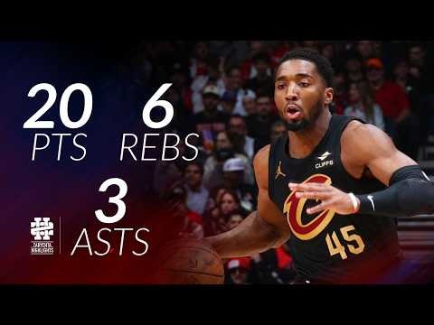 Donovan Mitchell 20 pts 6 rebs 3 asts vs Raptors 2026 PO G4