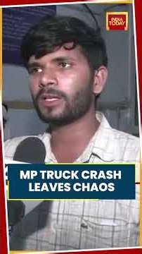 MP Accident Horror: MP Truck Crash Leaves Chaos As Overloaded Vehicle Rams Shops, Kills Several