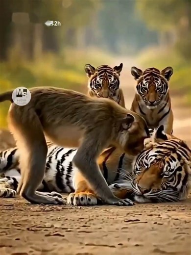 Tigers vs Python Showdown! 🐅🐍 #wildlife #viral