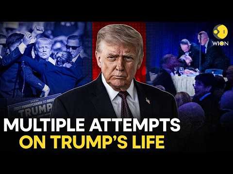 Target TRUMP: Inside Multiple Assassination Attempts And Close Calls | WION Originals