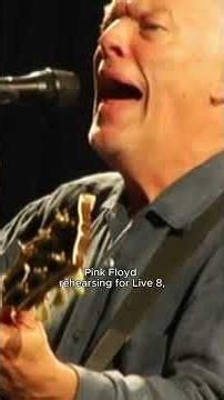 Have you seen this footage of Pink Floyd rehearsing Wish You Were Here ahead of their Live 8 reunion