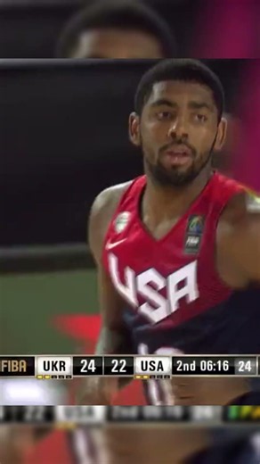 Basketball is better when Kyrie is on the court 💯🔥 #FIBAWC