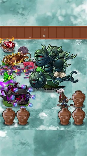 PvZ 1 Fusion 3.2 - 10 Ultimate Plant Vases Vs Vase Breaker Zombies - P25 #shorts #pvz #youtubeshorts