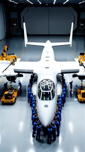 Long-Endurance Military Reconnaissance UAV Assembly Timelapse | Inside Aerospace Factory