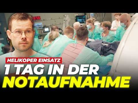 Alarm, Helikopter, OP | Ein Tag in der Notaufnahme!