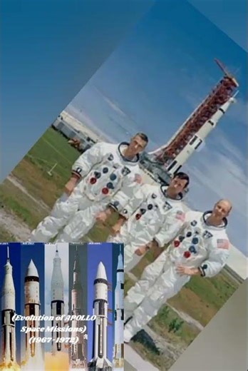 Evolution of APOLLO Space Missions! (1967-1972) #apollo #nasa #moon #space