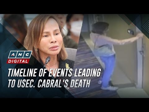 PH authorities release timeline of events leading to Cabral's apparent suicide | ANC