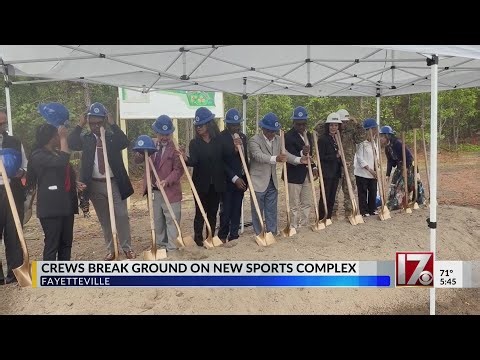 Fayetteville breaks ground on new sports complex
