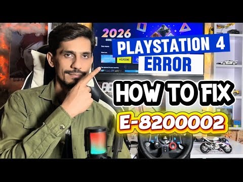 How To Fix PS4 Error E-82000002 Cannot Connect To The Playstation Network