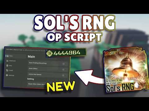 *NEW* Sol's RNG OP Script (PASTEBIN) 2026