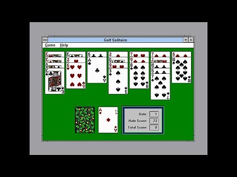 Golf Solitaire [Windows 3.11 Longplay] (1994) Irene Smith