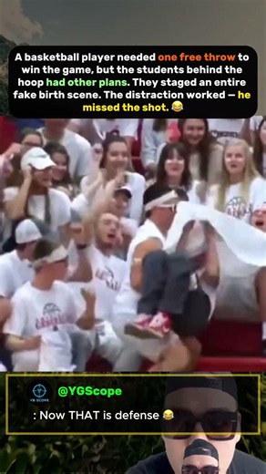 Best Basketball Student Section Prank Ever😂