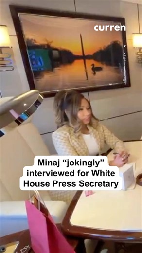 Minaj plays “Interview for Press Secretary”