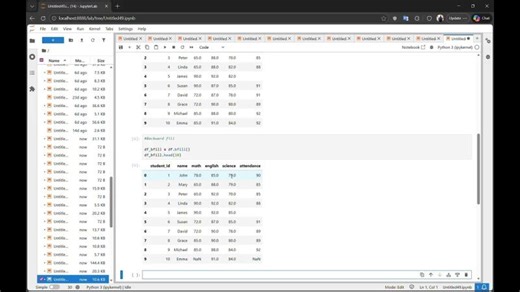 Handling Missing Values with Pandas Fill Methods | Zachariah H. Njayi posted on the topic | LinkedIn