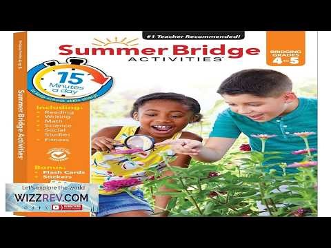 Summer Bridge Activities 4th to 5th Grade Workbooks All Subjects Activity Book