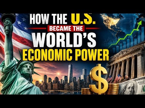“How the U.S. Became the World’s Economic Power”// America superpower kaise bana //