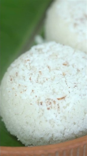 Kerala Breakfast Special Steamed Rice Cake With Chickpea Curry #cooking