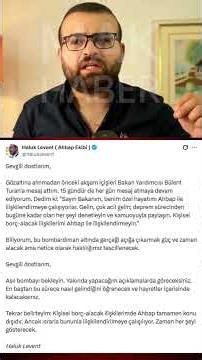 HALUK LEVENT: WAIT FOR THE REAL BOMBSHELL!