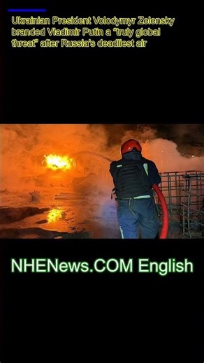 Zelensky slams Putin after Russia’s deadliest attack on Ukraine this year