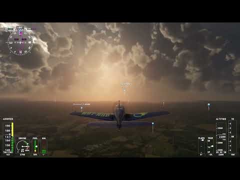 The European Vacation: Norwich to Maypole Airfield England United Kingdom Microsoft Flight Simulator