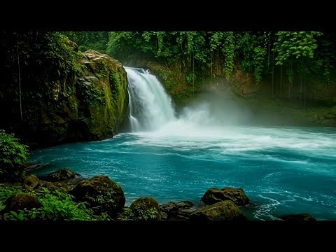 Powerful Waterfall ASMR • Deep Relaxation & Stress Relief • Natural White Noise for Sleep