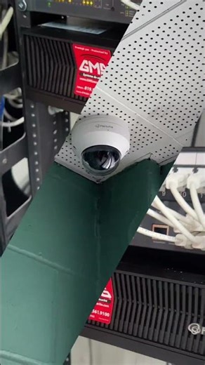 Smart home security camera installation