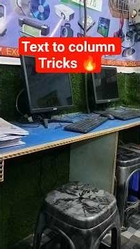 Text to columns in excel #shortsfeed #excel #exceltricks