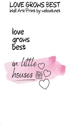 LOVE GROWS BEST - Wall Art/Print by Trevor Angel