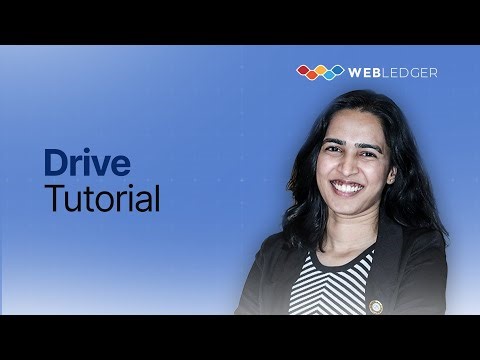 Document Drive in WebLedger Office | Secure File Management