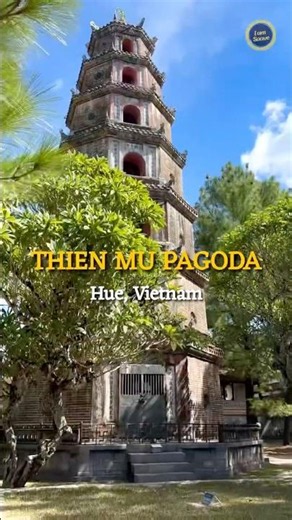 The 7-Story Tower of Hue! 🪷 Visiting Thien Mu Pagoda