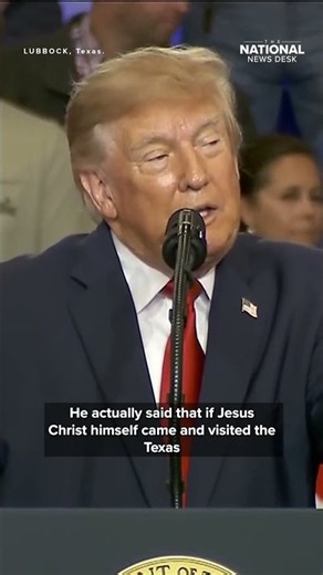 Trump ATTACKS James Talarico at Texas rally
