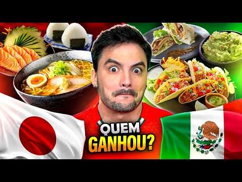 COPA DO MUNDO DE COMIDAS: Japão x México!