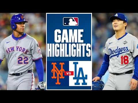 Los Angeles Dodgers Vs New York Mets Full Game Highlights March 25,2026 MLB Spring Training 2026