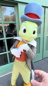 Meeting Jiminy Cricket - Disney’s Hollywood Studios 2026 #shorts #disneyshollywoodstudios