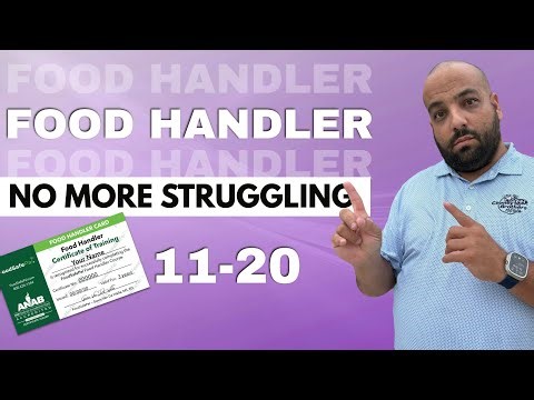 ServSafe Food Handler Exam Questions 11-20 | Training & Practice (2026)