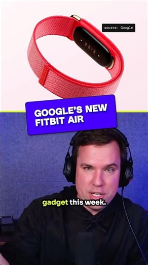 Google’s new Fitbit Air #Vergecast