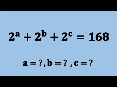 Very Nice Maths Olympiad Algebra Problem | A Tricky math olympiad algebra question | Find a , b & c