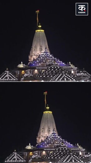 Ayodhya Ram Mandir Lights Up on Dussehra | Stunning Festive Views