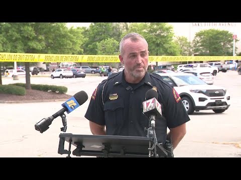 Police provide update after woman, man shot at Triangle Town Center
