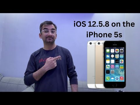 iOS 12.5.8 for the iPhone 5s